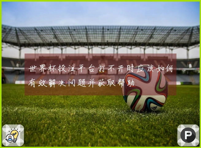 世界杯投注平台打不开时应该如何有效解决问题并获取帮助