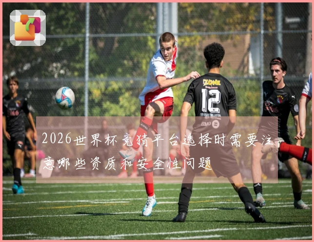 2026世界杯竞猜平台选择时需要注意哪些资质和安全性问题